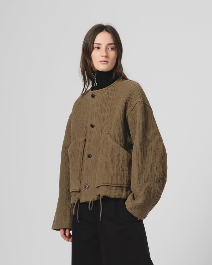 GoD ニュークリアジャケット F ジョード ジャカード フォッシルグリーン