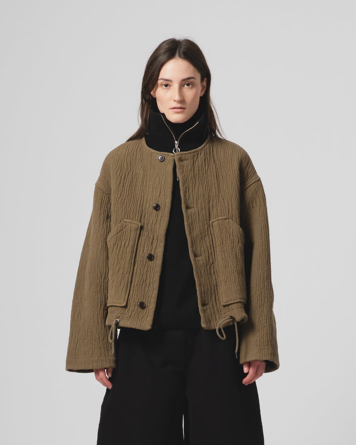 GoD ニュークリアジャケット F ジョード ジャカード フォッシルグリーン