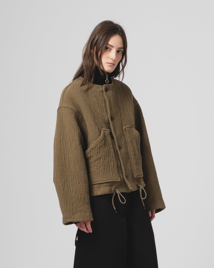 GoD ニュークリアジャケット F ジョード ジャカード フォッシルグリーン