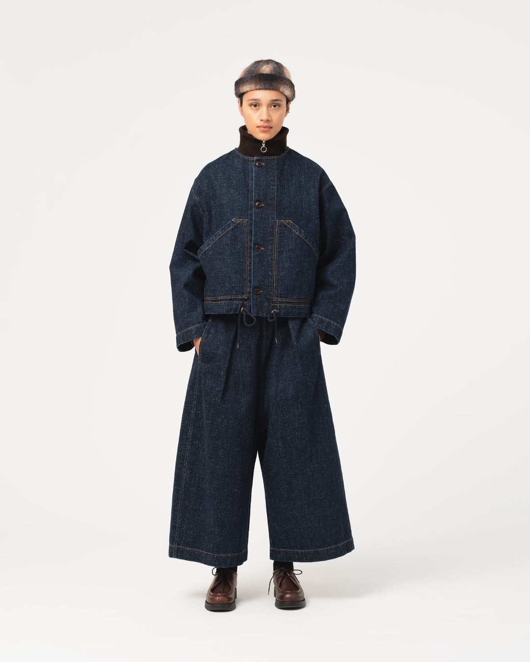 G.o.D Nuclear Jacket Neppy Denim Indigo