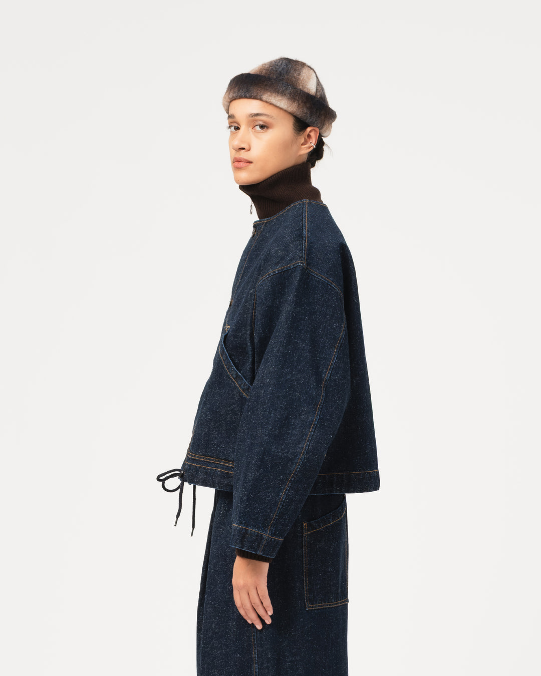 G.o.D Nuclear Jacket Neppy Denim Indigo