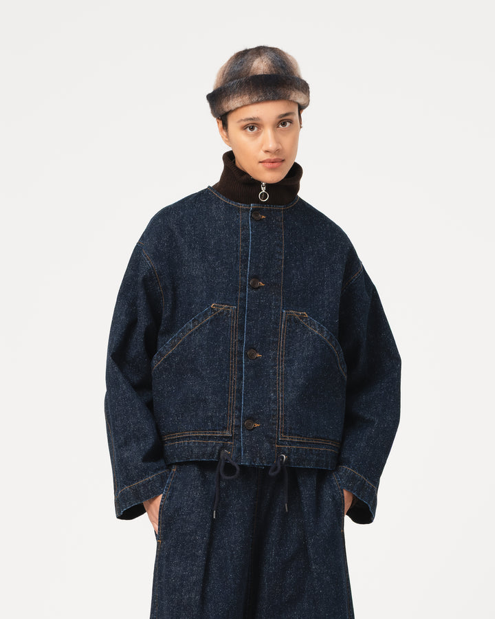 G.o.D Nuclear Jacket Neppy Denim Indigo