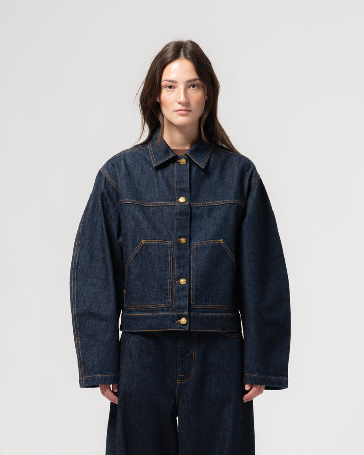 G.o.D Miami Jacket Century Denim Blue Rinse