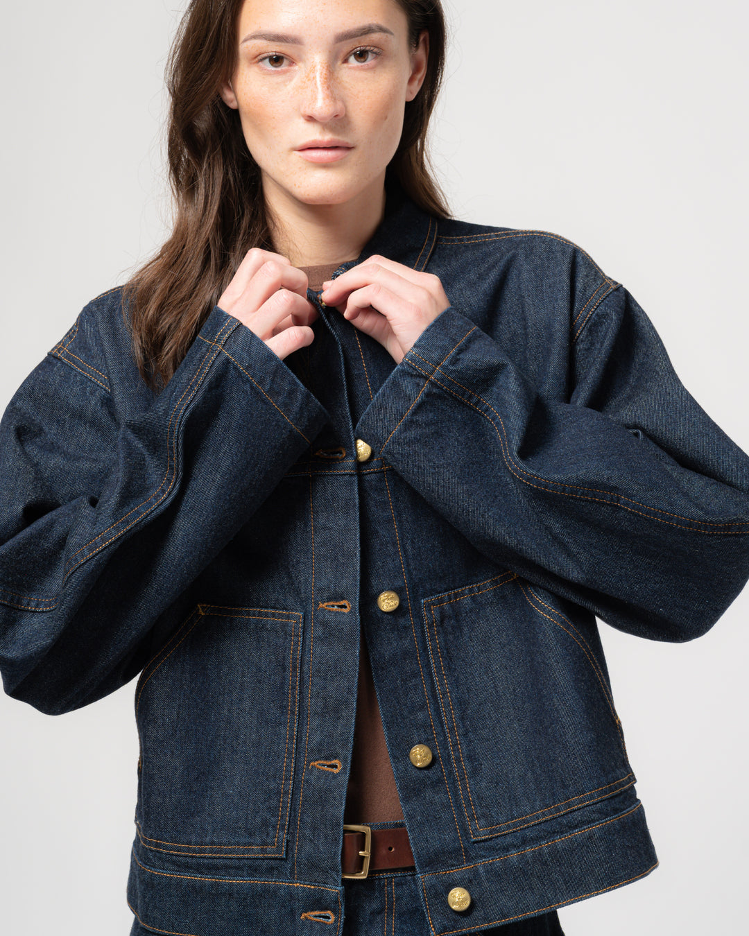 G.o.D Miami Jacket Century Denim Blue Rinse