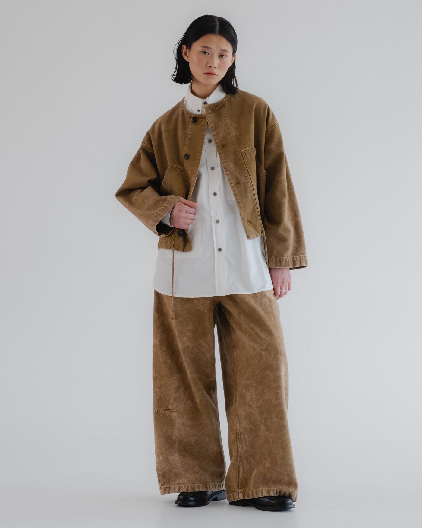 G.o.D Nuclear Jacket Canvas Almond