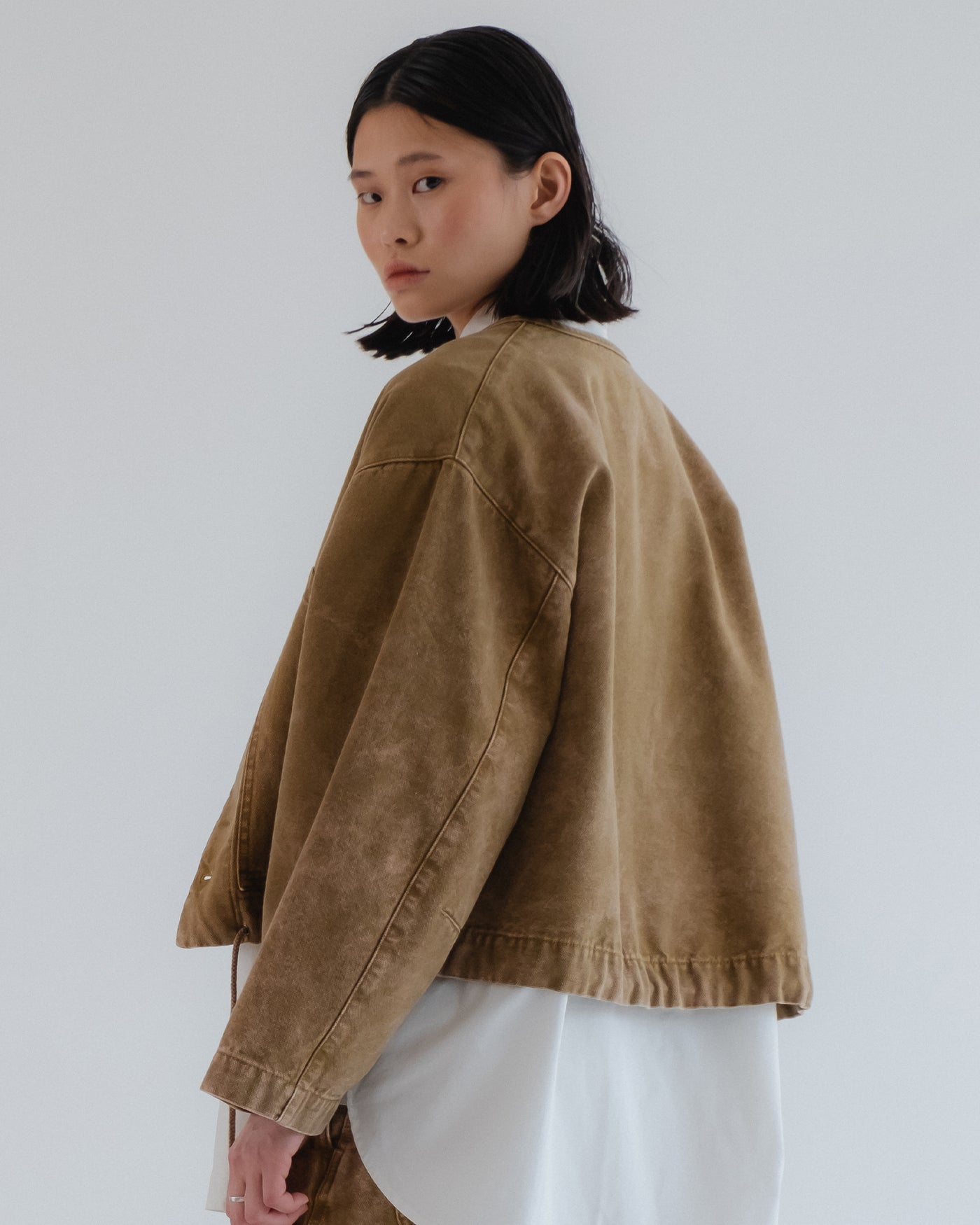 G.o.D Nuclear Jacket Canvas Almond