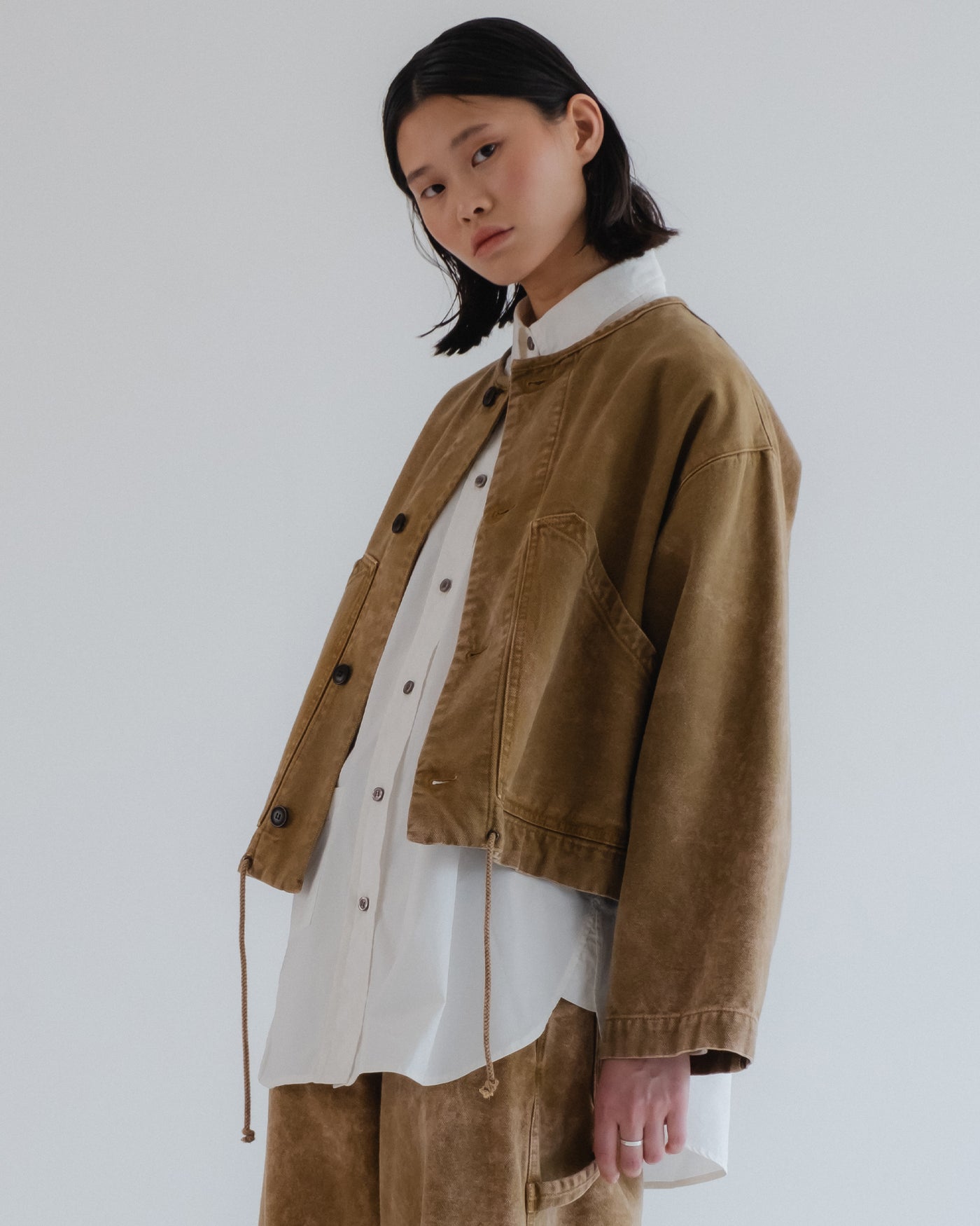 G.o.D Nuclear Jacket Canvas Almond