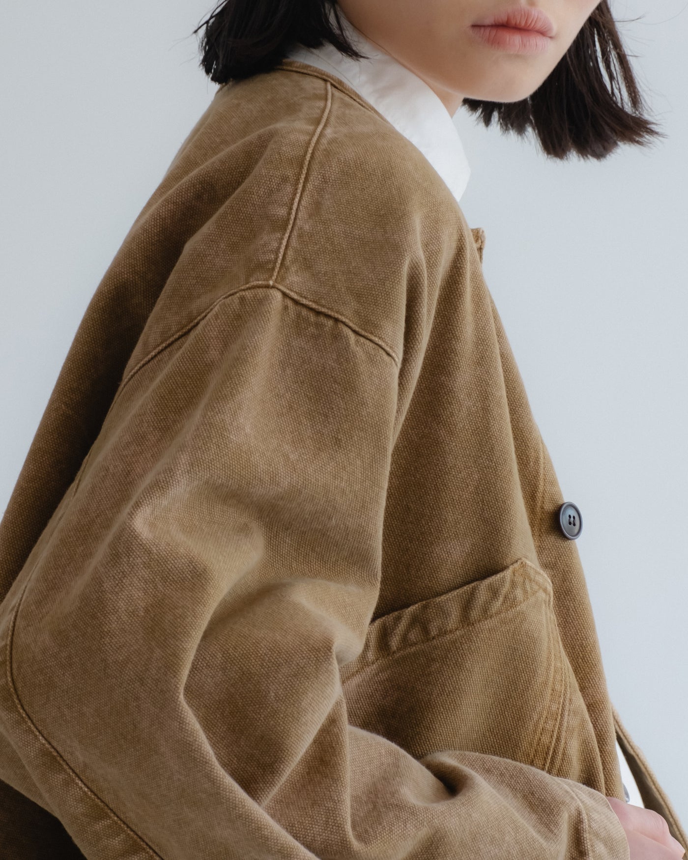 G.o.D Nuclear Jacket Canvas Almond