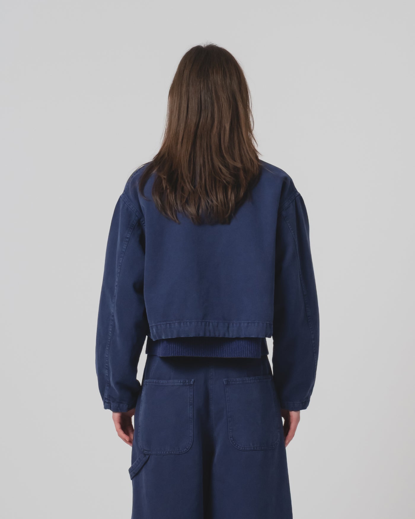 G.o.D Woopsie Jacket Canvas Indigo Blue
