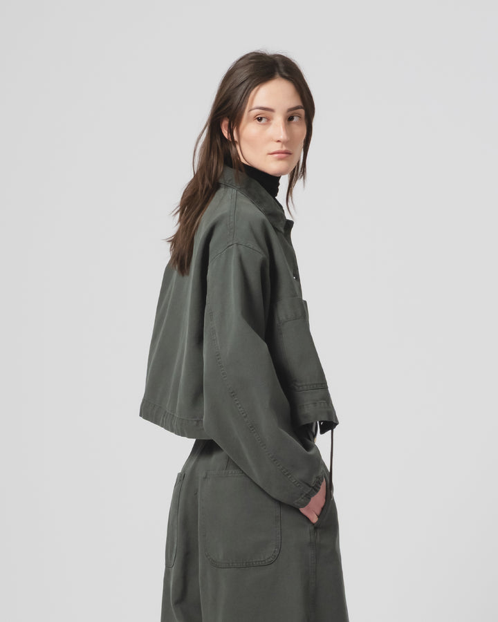 GoD Woopsie ジャケット キャンバス フォレストグリーン