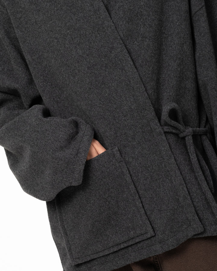 G.o.D Meiji Kimono Pachuca Wool Grey Melange