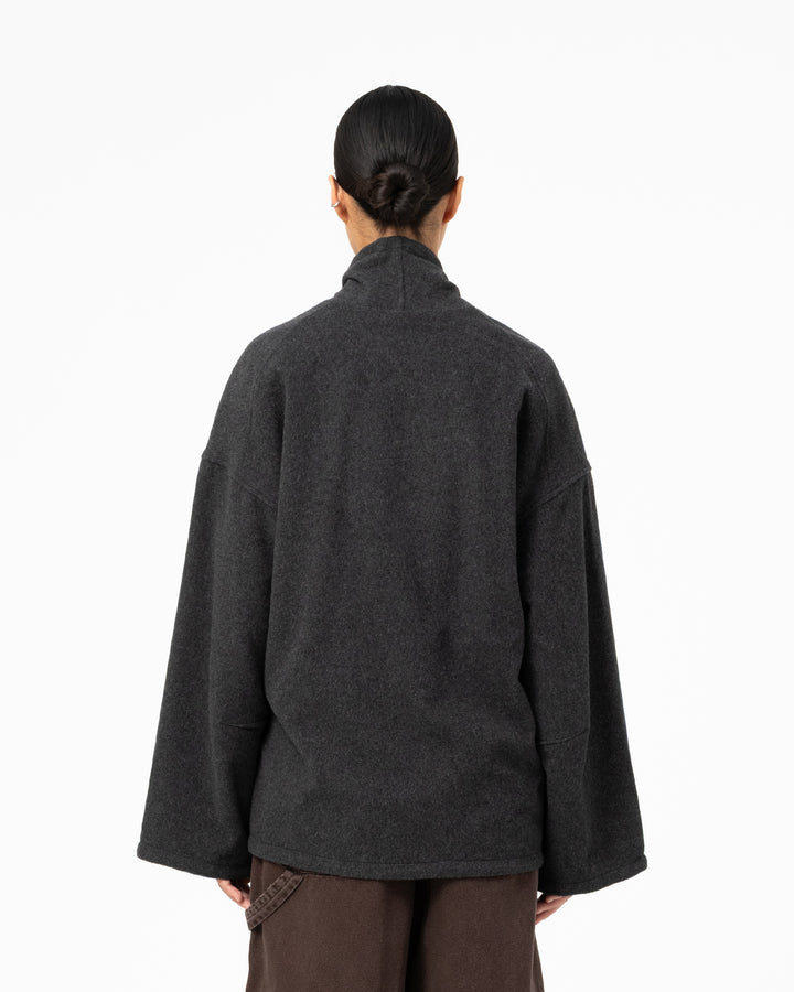 G.o.D Meiji Kimono Pachuca Wool Grey Melange