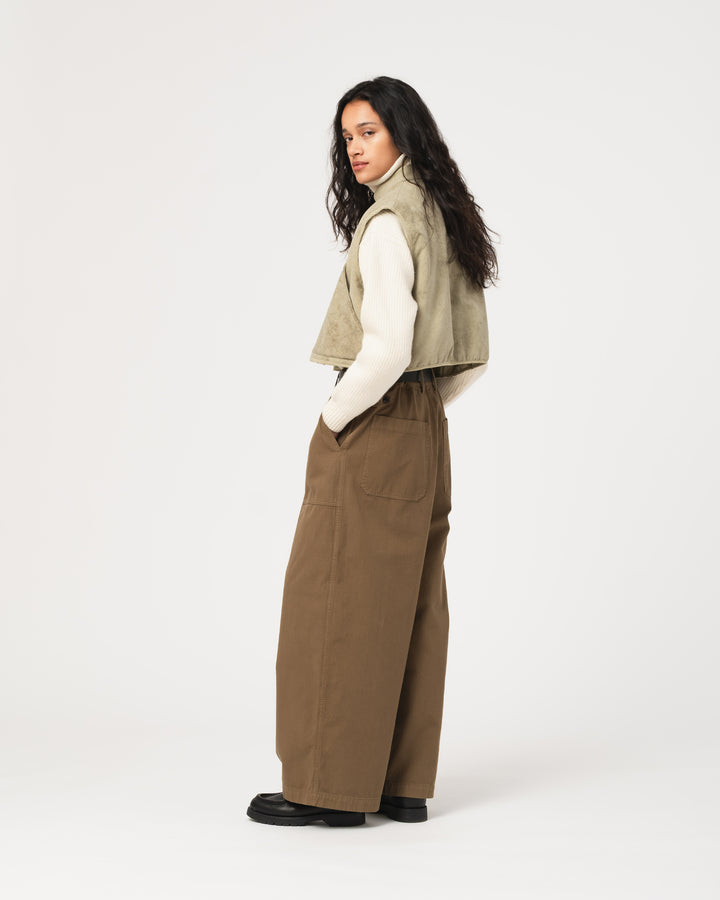 G.o.D Mini Vest Padded Cotton Avocado