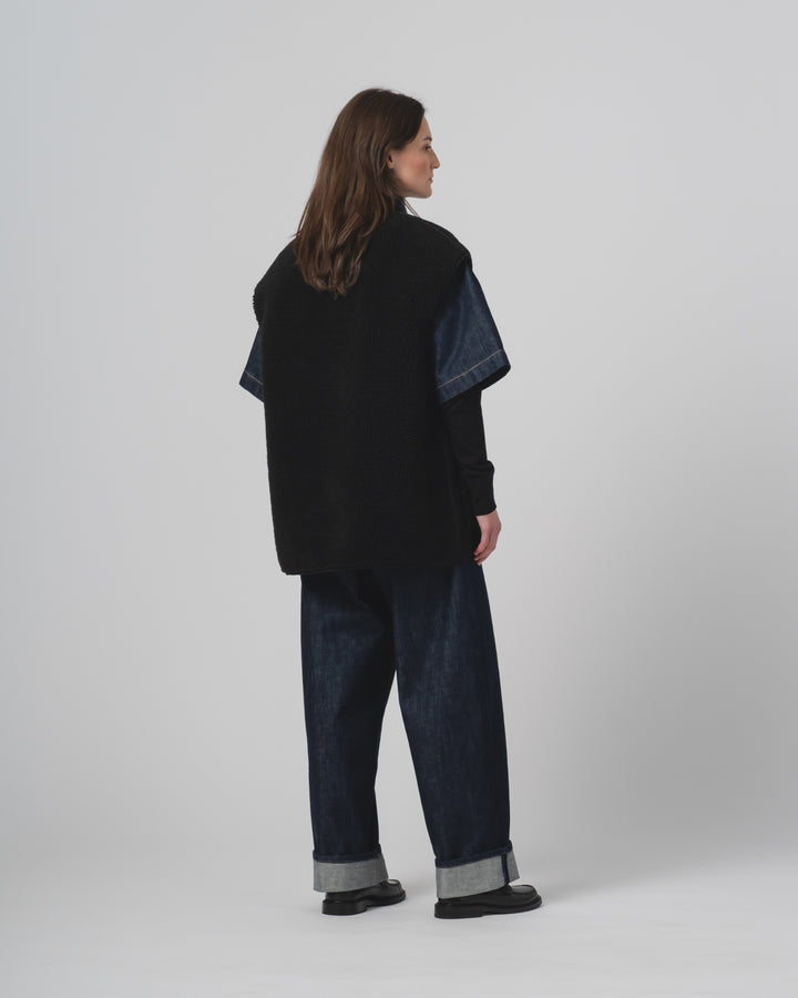 GoD Ridge Vest Piumino ナイロン ブラック