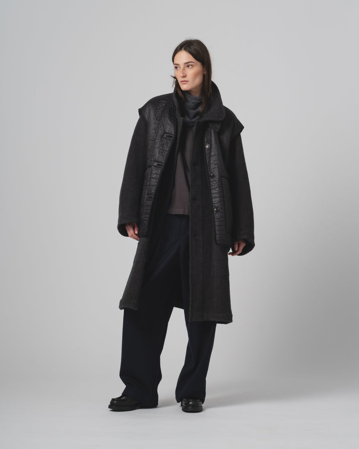 GoD Ridge Vest Piumino ナイロン ブラック