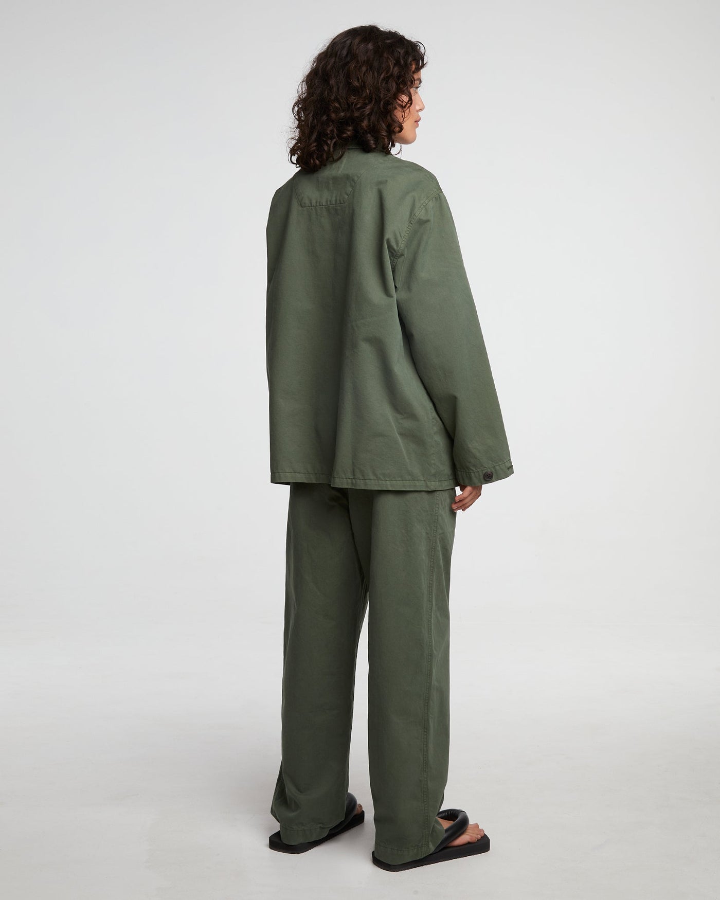 G.o.D Coach Jacket Recycled Cotton Grape Leaf