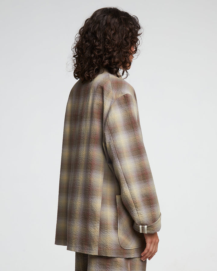 G.o.D Blazer Merida Check Khaki