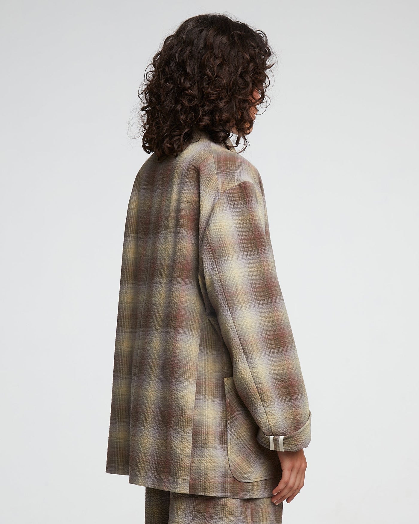 G.o.D Blazer Merida Check Khaki