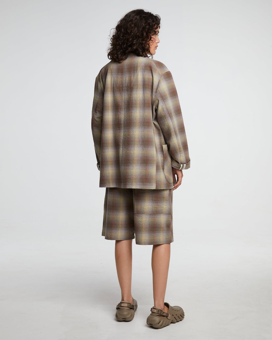 G.o.D Blazer Merida Check Khaki