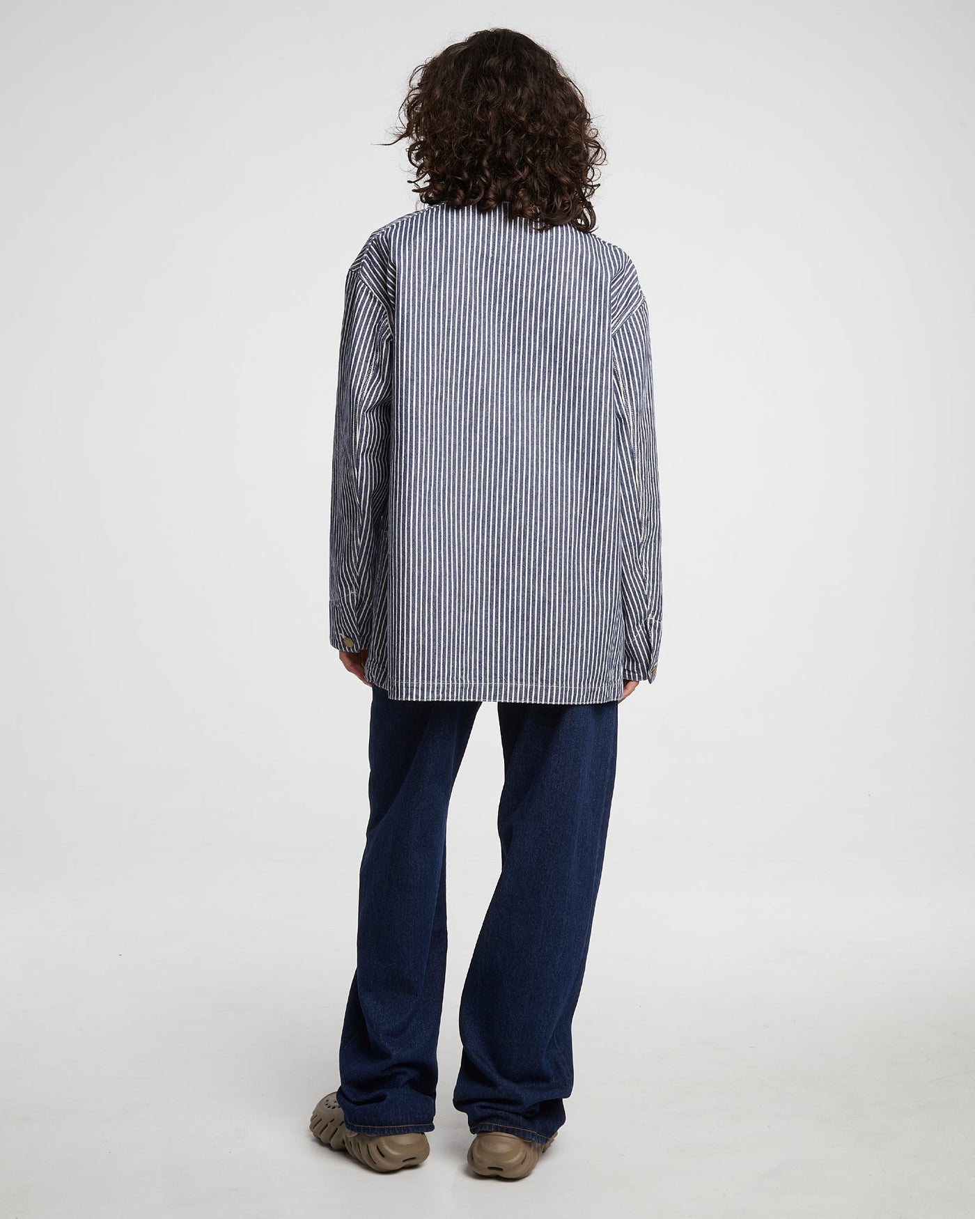 G.o.D Alcatraz Jacket Wild Road Stripes Blue/White