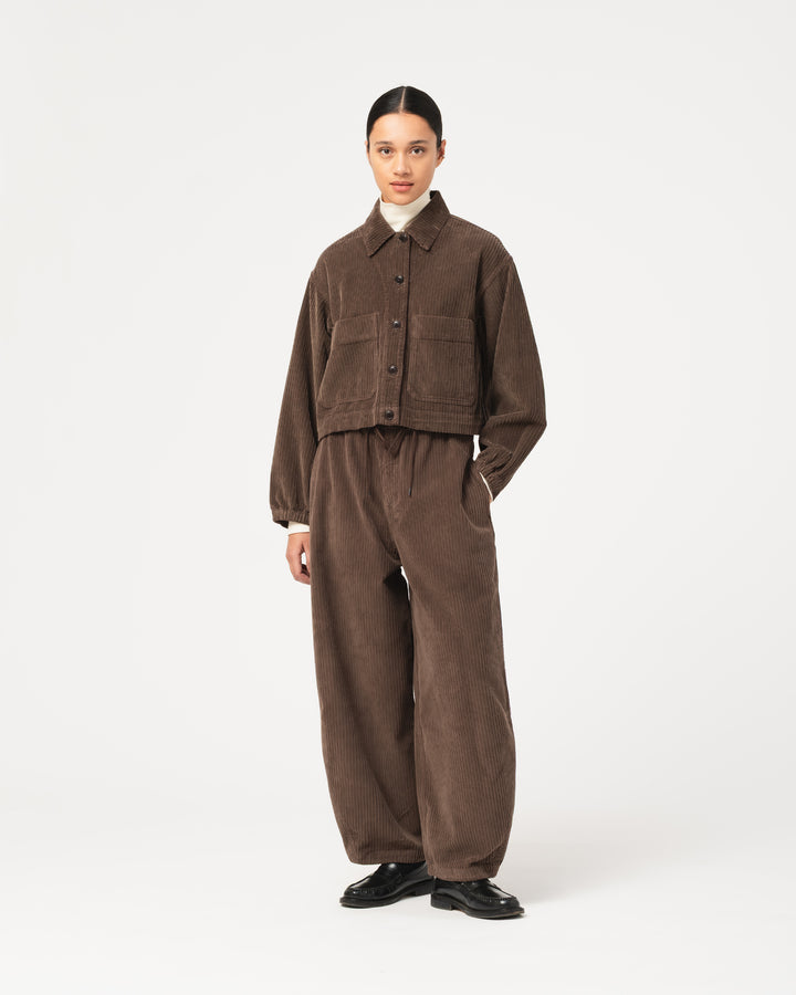 G.o.D Sultan Pants Dream Cord Seppia