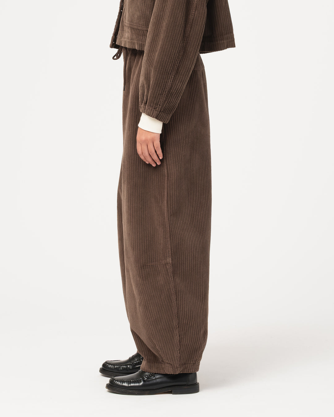 G.o.D Sultan Pants Dream Cord Seppia