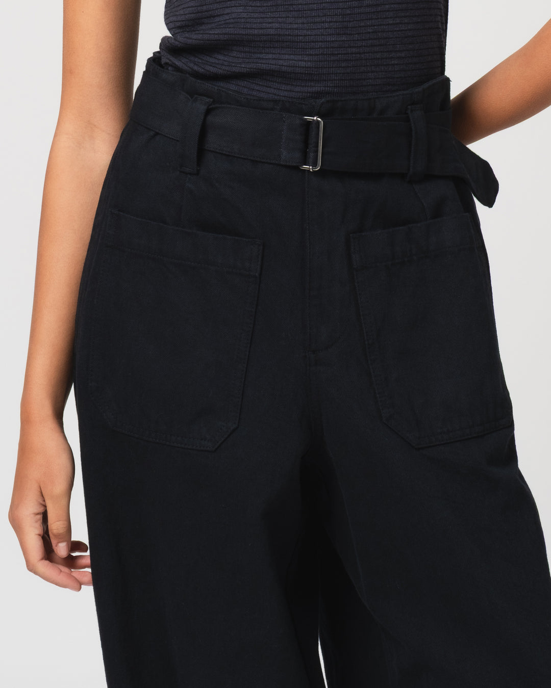 G.o.D Motorcycle Pants Bull Denim Inkt