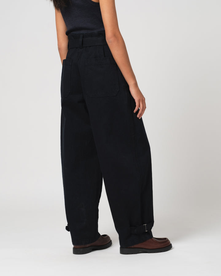 G.o.D Motorcycle Pants Bull Denim Inkt
