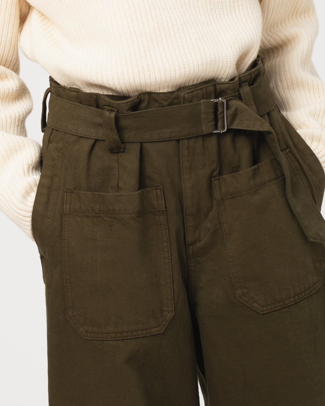 G.o.D Motorcycle Pants Bull Denim Shitake