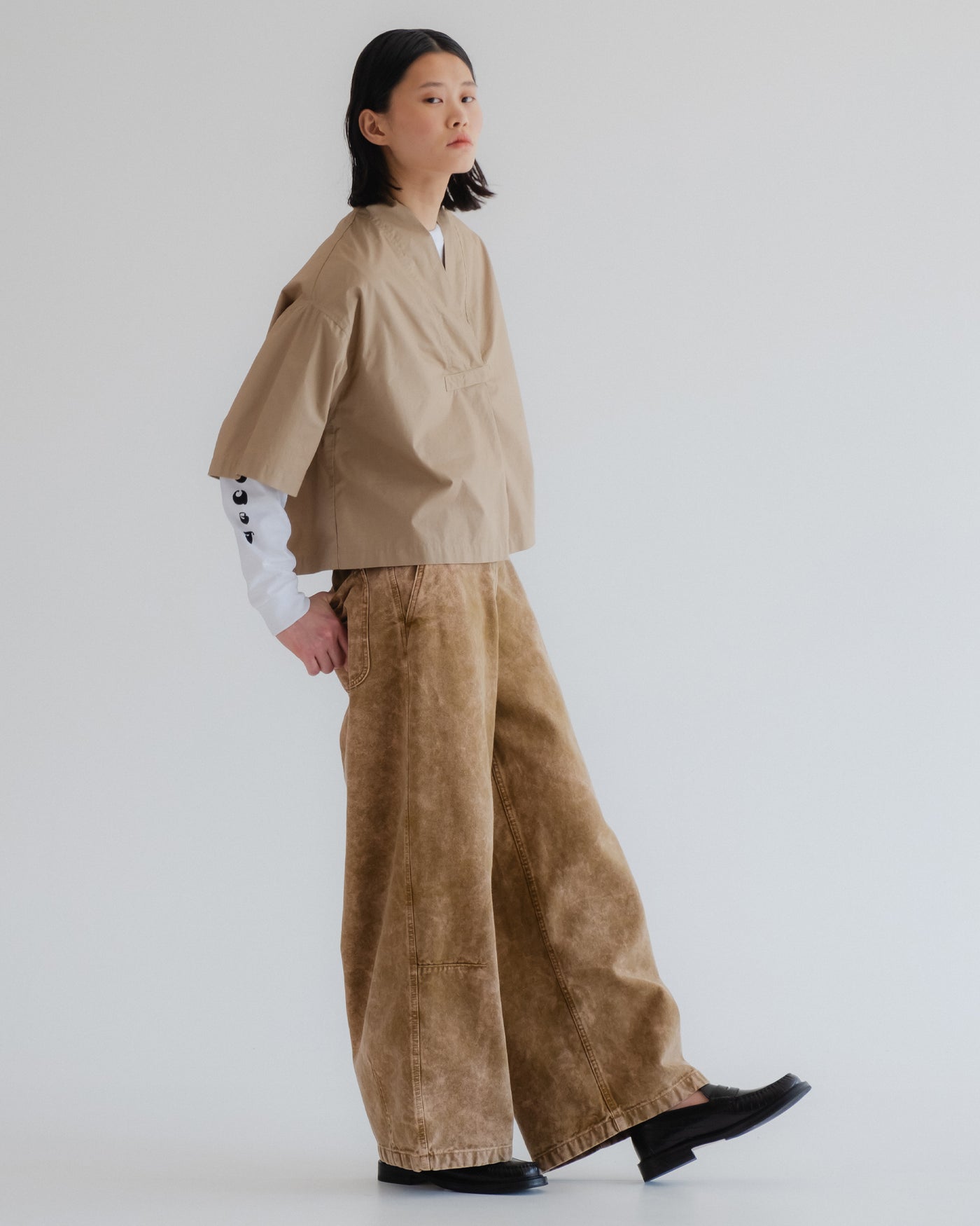 G.o.D Atlantide Chino Canvas Almond