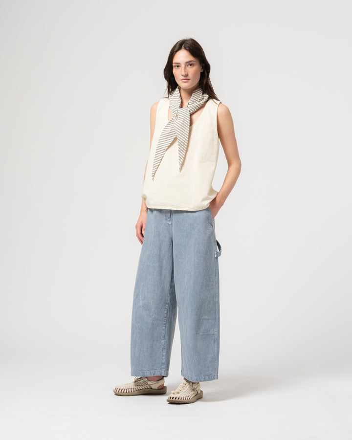 G.o.D Submarine Chino Color Denim Pearl Blue