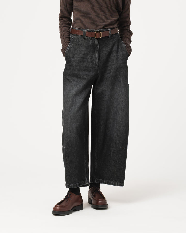 G.o.D Submarine Chino Black Denim Black Vintage Wash