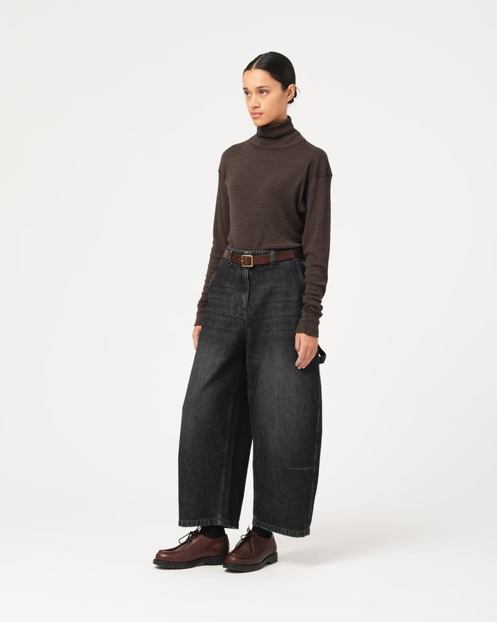 G.o.D Submarine Chino Black Denim Black Vintage Wash
