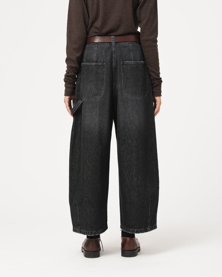 G.o.D Submarine Chino Black Denim Black Vintage Wash
