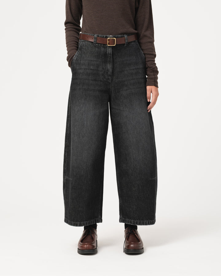 G.o.D Submarine Chino Black Denim Black Vintage Wash