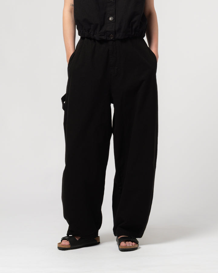 G.o.D Sultan Pants Cotton Linen Black