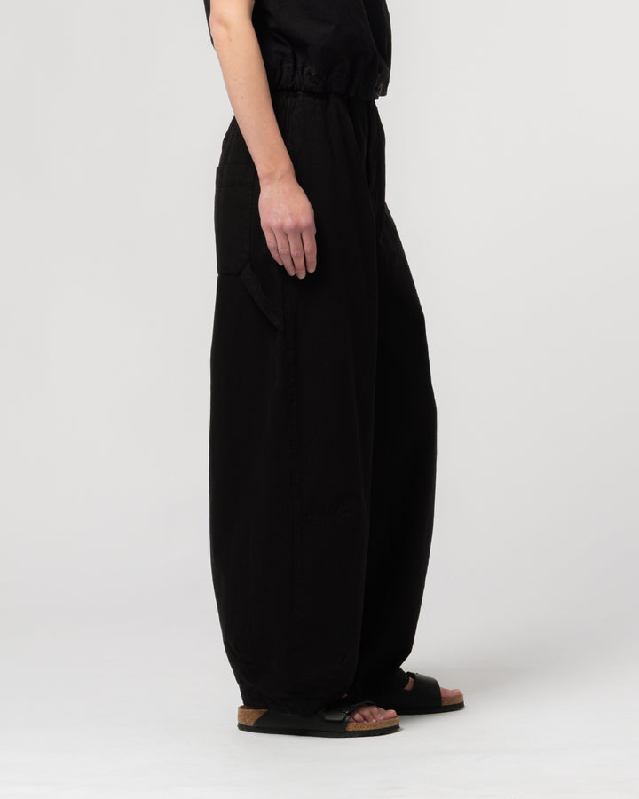 G.o.D Sultan Pants Cotton Linen Black