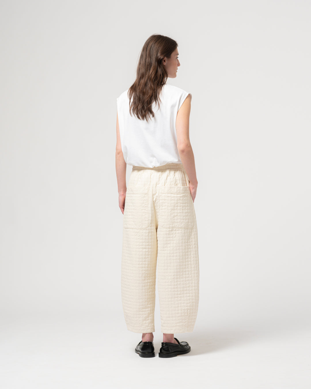 G.o.D Karate Pants Sashiko Cotton Wheat