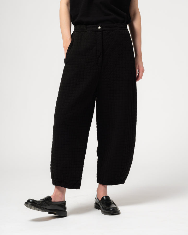G.o.D Karate Pants Sashiko Cotton Black