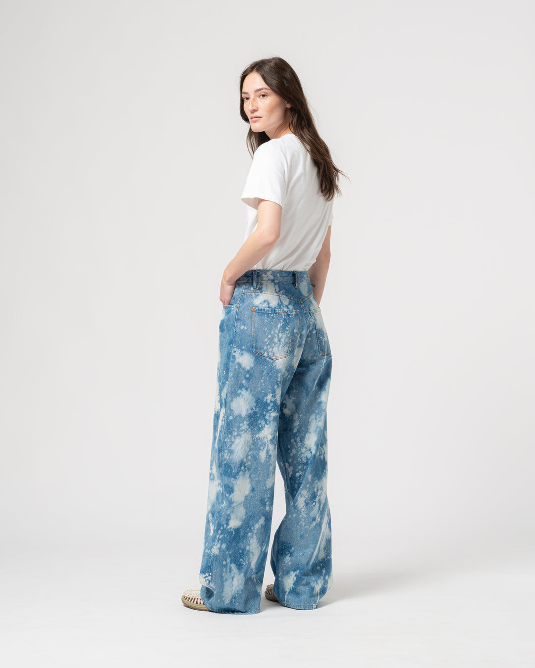 G.o.D Janet Pants Meteor Denim Blue
