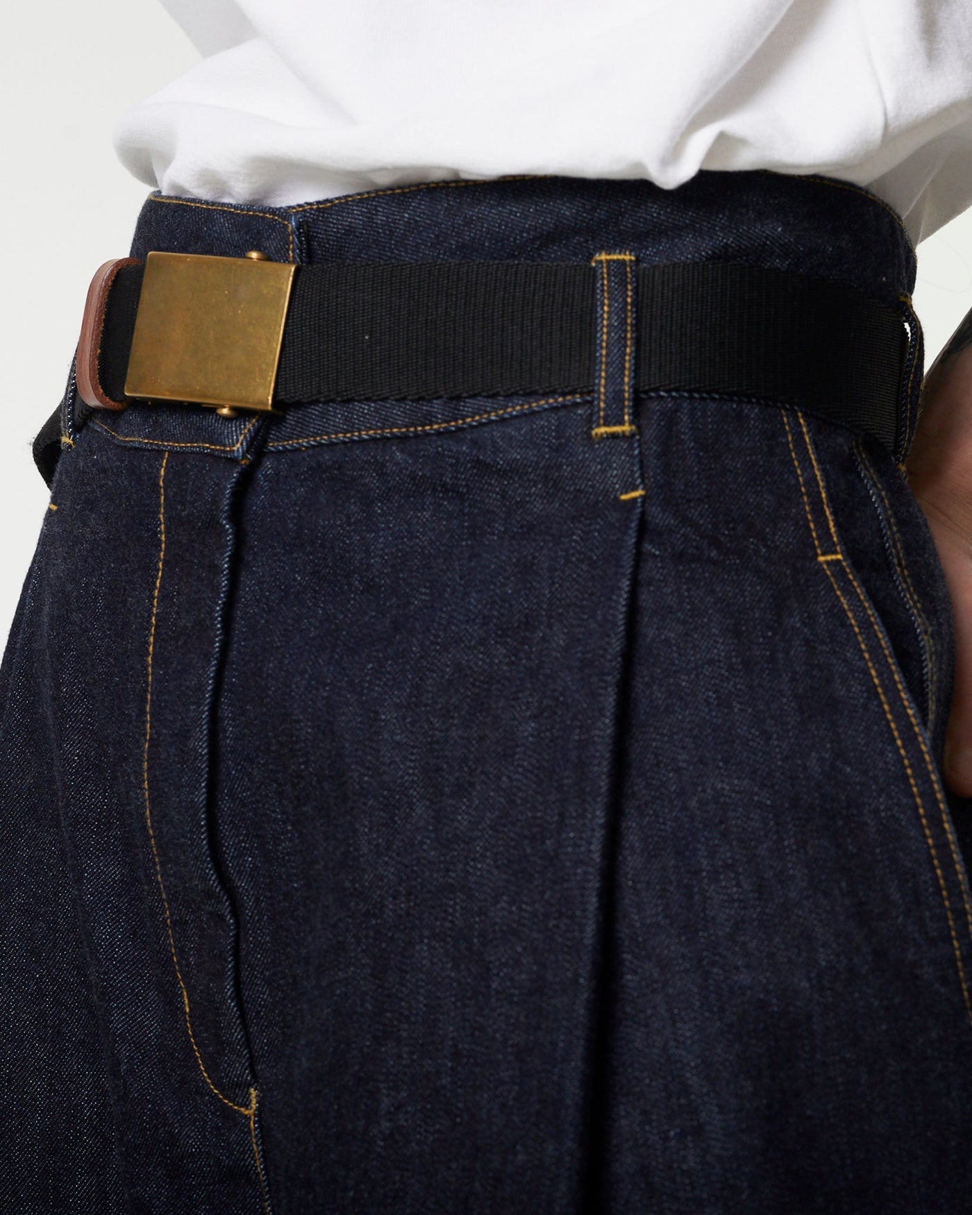 G.o.D British Worker pants Organic Selvedge Denim Blue