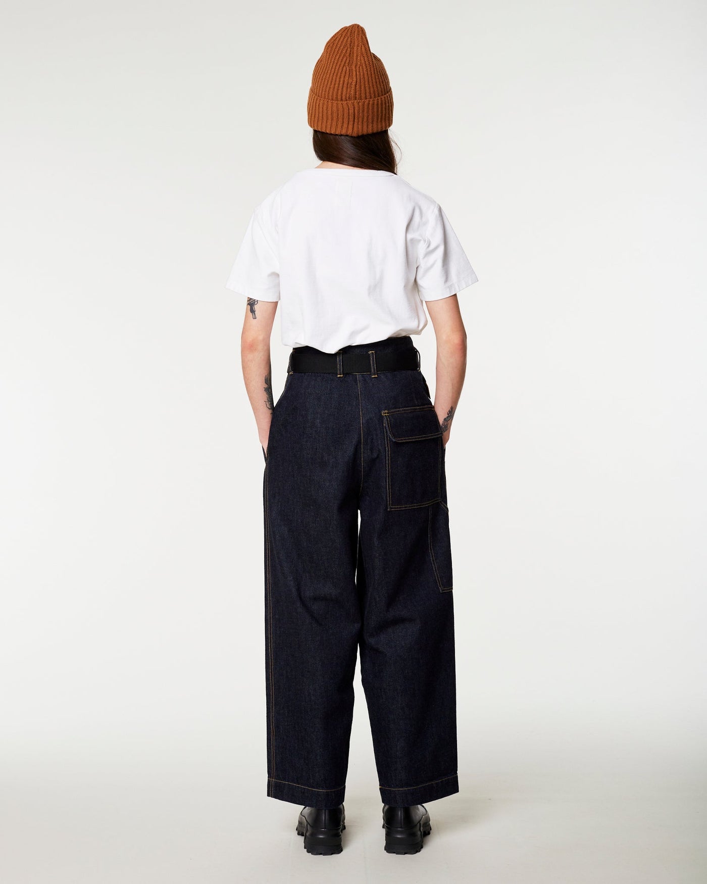 G.o.D British Worker pants Organic Selvedge Denim Blue