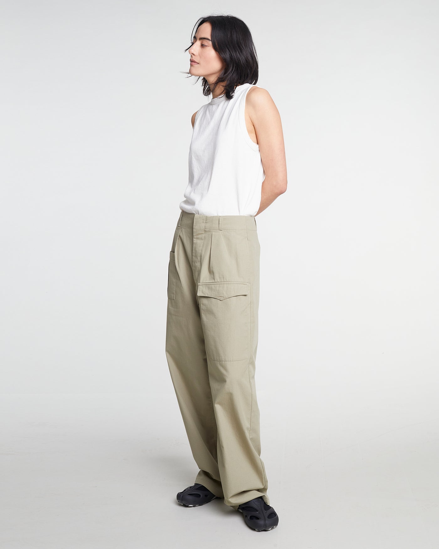 G.o.D Guerilla Pants Ripstop Silver Green