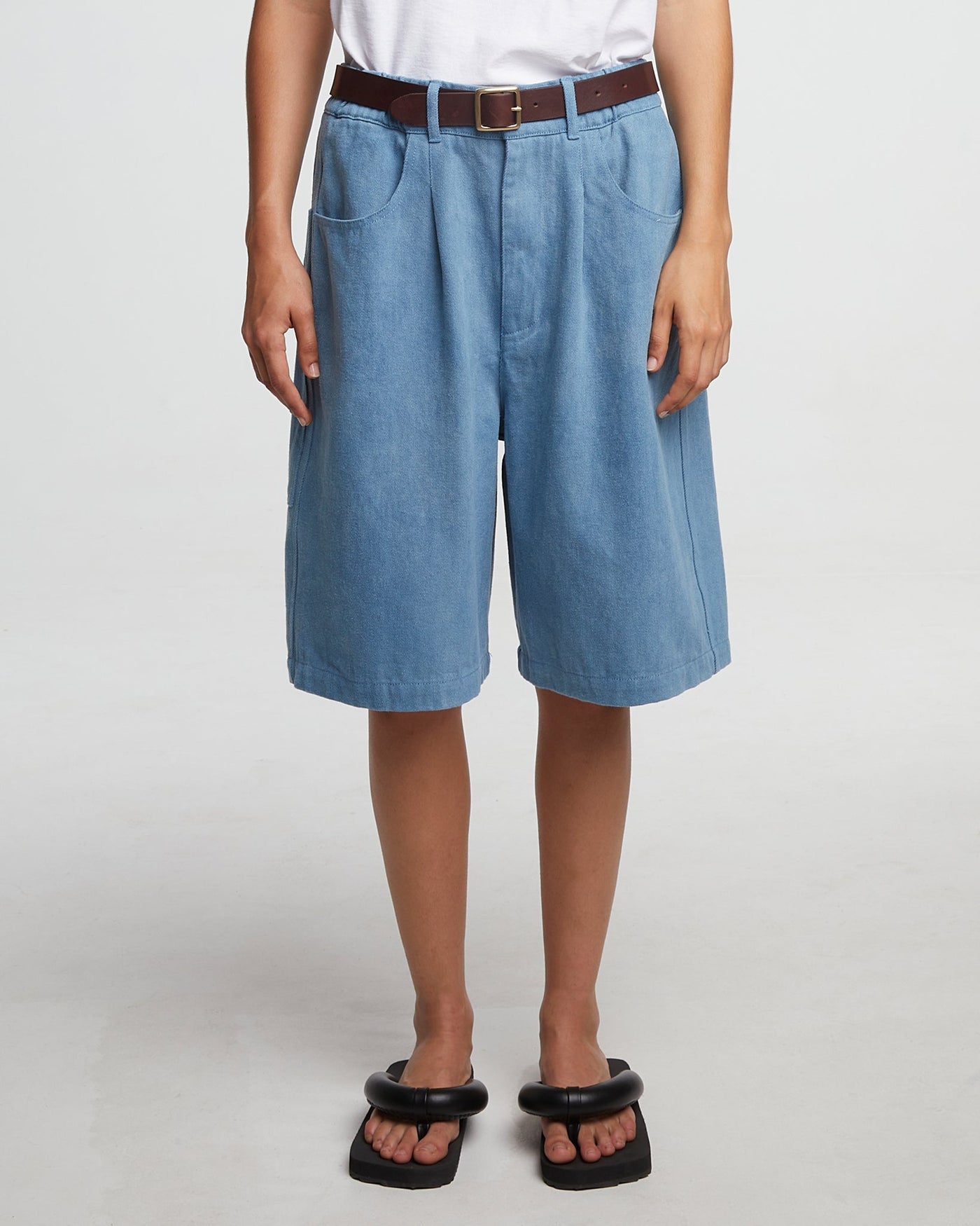 G.o.D Bermuda Acid Denim Blue