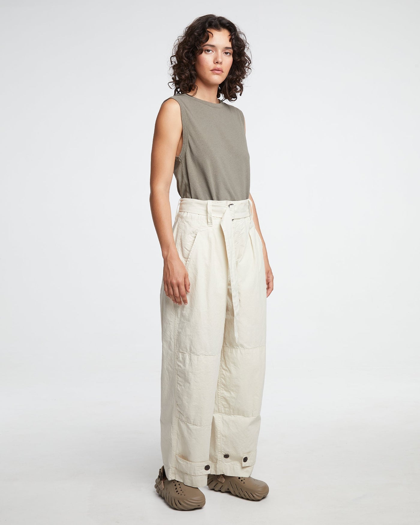 G.o.D Field Chino Cotton Linen Wheat