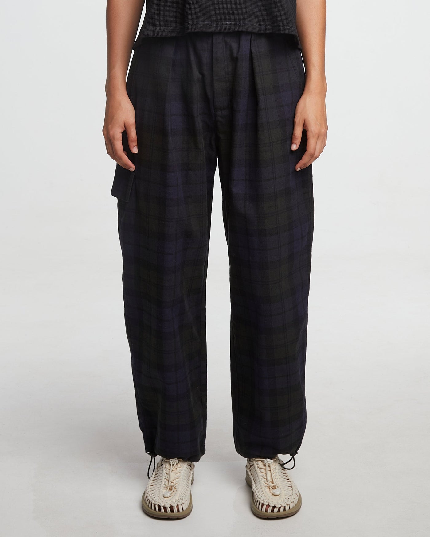 G.o.D Desert Pants Black Wash Cotton Black