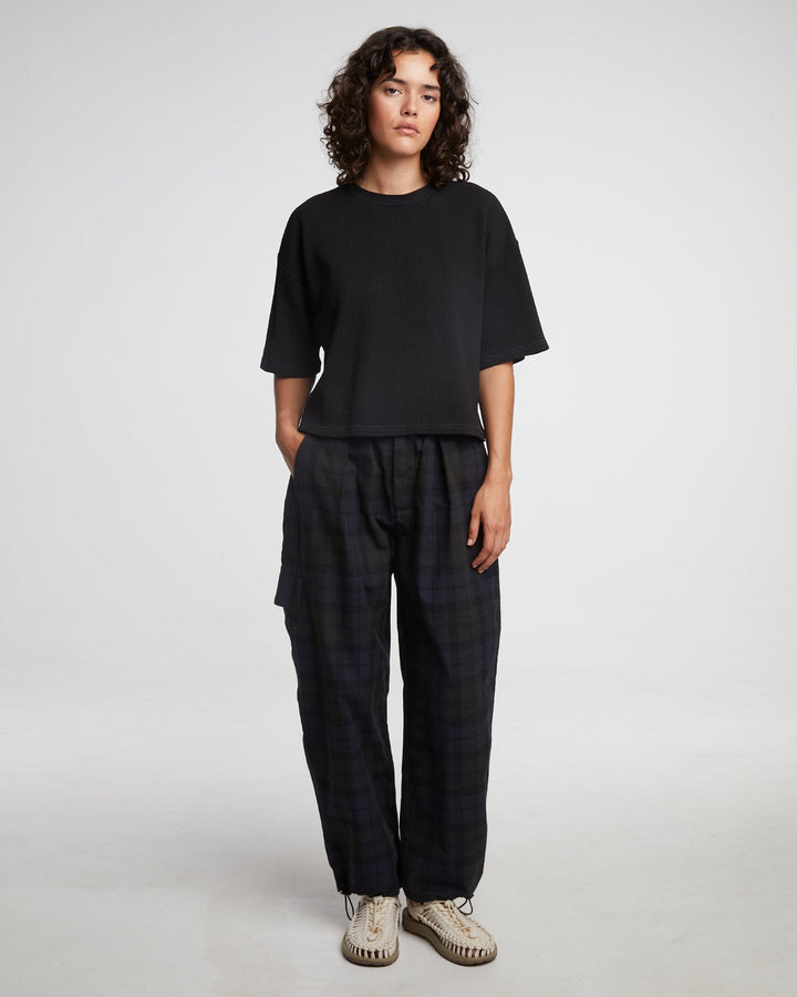 G.o.D Desert Pants Black Wash Cotton Black