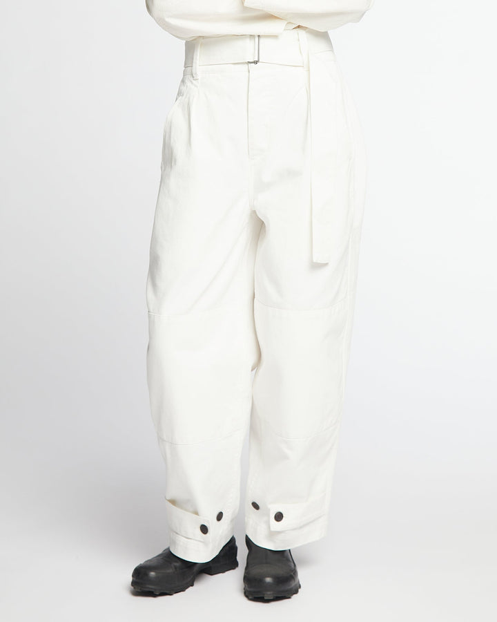 G.o.D Field Chino White Denim Milk