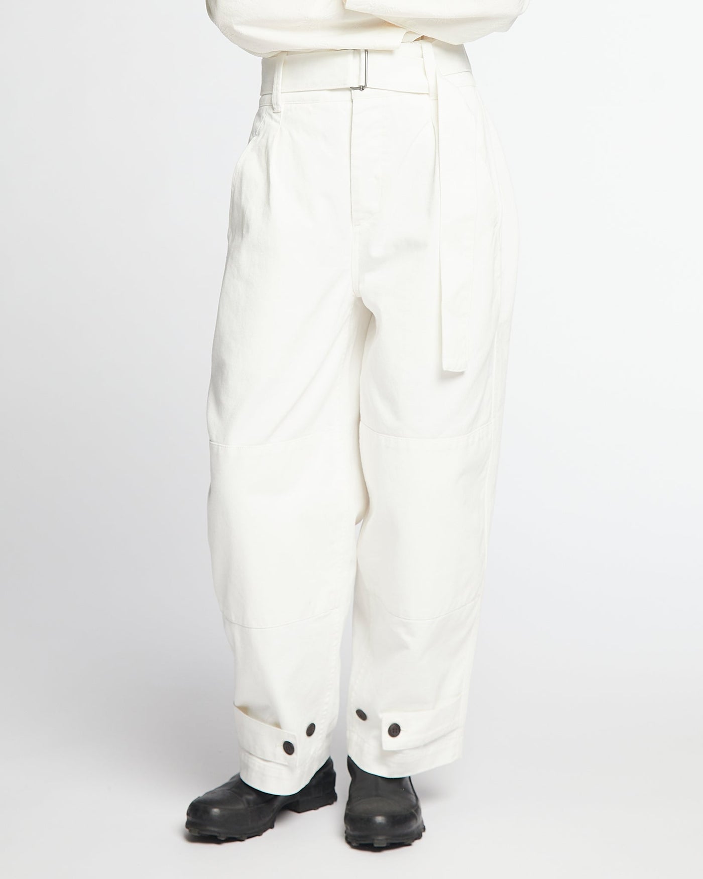 G.o.D Field Chino White Denim Milk