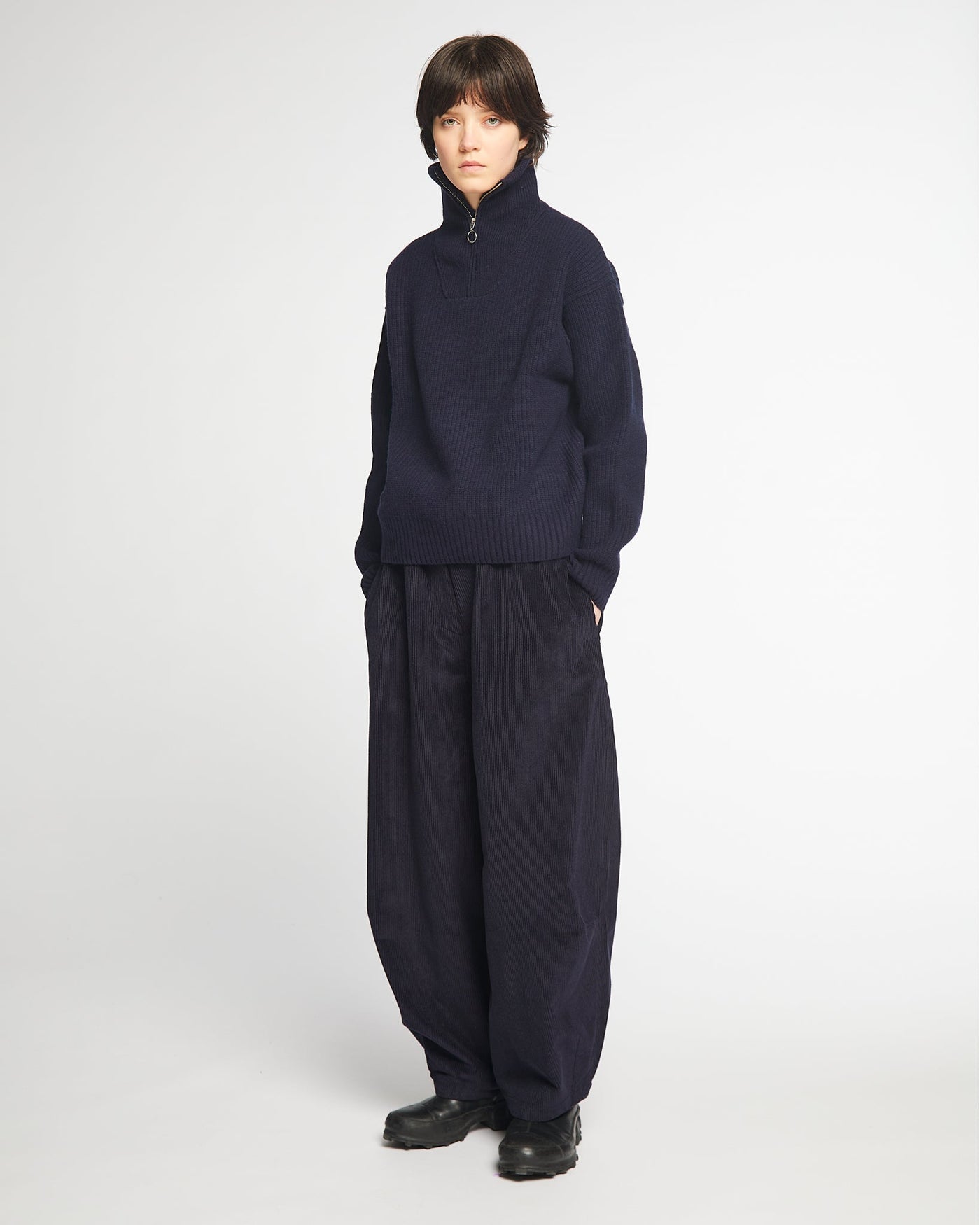 G.o.D Sultan Pants Corduroy Navy